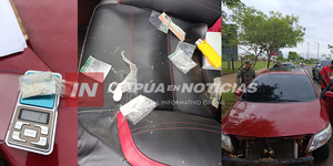 CONDUCTOR FUE DETENIDO POR TENENCIA DE ESTUPEFACIENTES EN ENCARNACIÓN