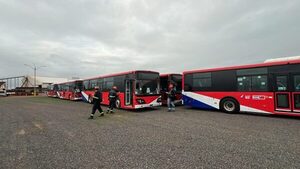 Completan los 30 buses llegados de Taiwan