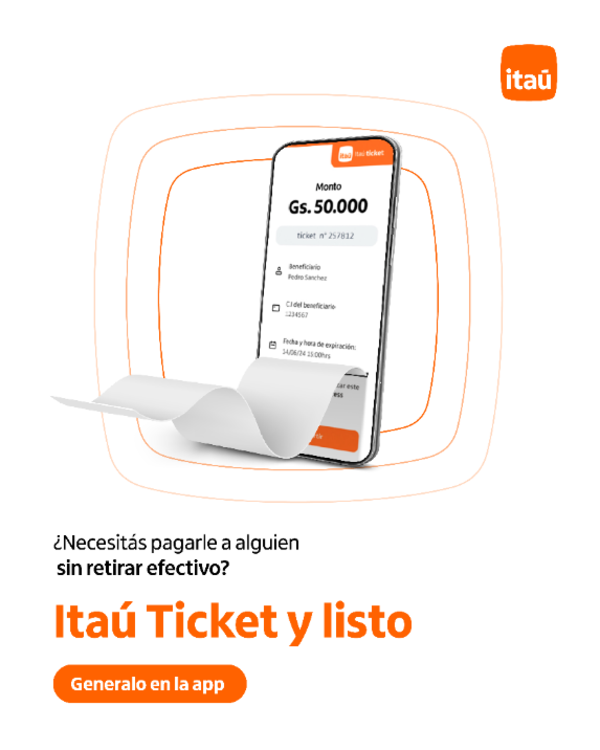 Banco Ita煤 incorpora Ita煤 Ticket al sistema de pagos