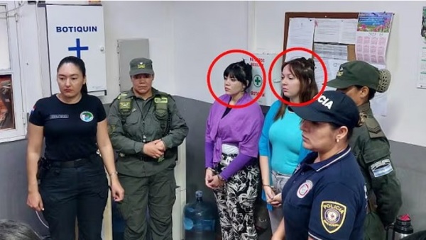 Capturan en Encarnación a dos prófugas argentinas buscadas por secuestro extorsivo