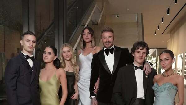 El festejo anticipado del 50 cumpleaños de David Beckham