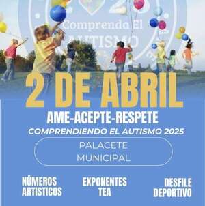 Día Mundial del Autismo en PJC: arte y charlas para conmemorar y mucho por mejorar en salud y educación - Nacionales - ABC Color