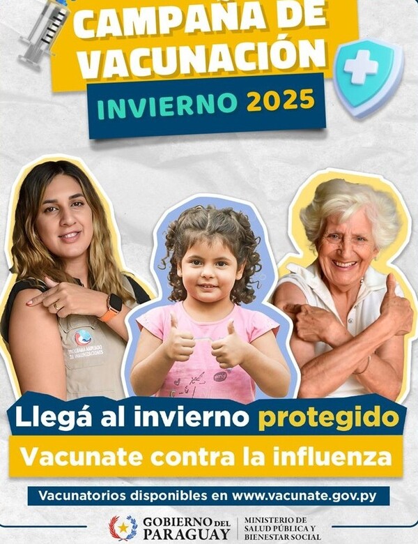 Salud da inicio a campaña de vacunación contra la influenza 2025 - .::Agencia IP::.