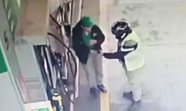 Playera de surtidor fue asaltada por motociclista que se hizo pasar como cliente – Prensa 5