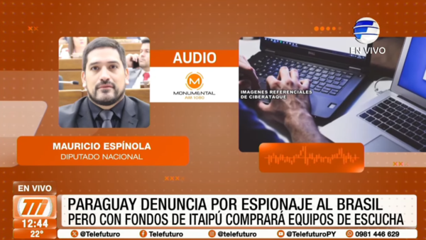 Paraguay denuncia por espionaje al Brasil