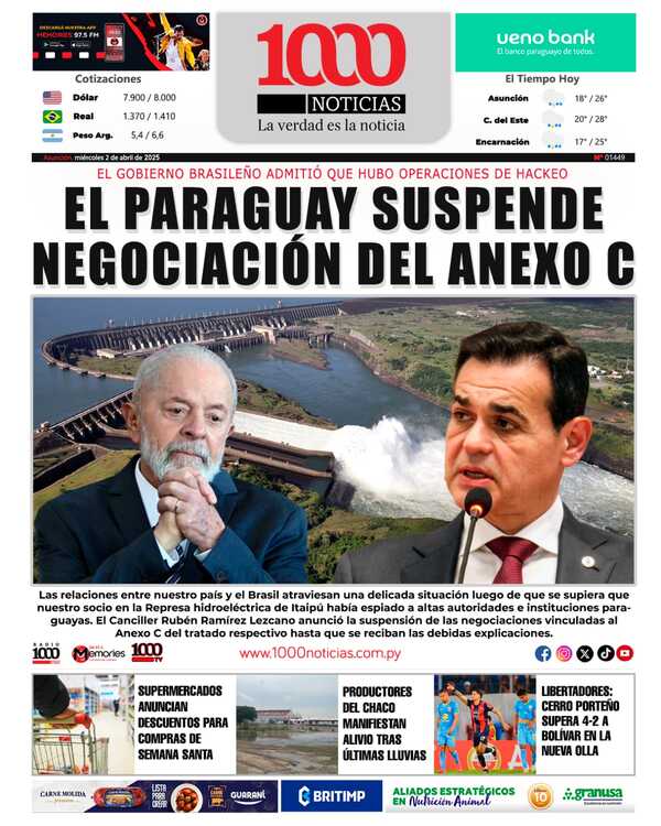 2 de abril de 2025 - 1000 Noticias