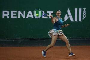 Catalina Delmás, con debut triunfal en Roland Garros Junior Series - Polideportivo - ABC Color