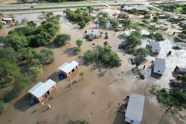 Comunidades indígenas del Chaco claman por asistencia urgente ante inundaciones - Nacionales - ABC Color