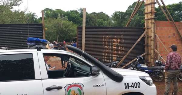 La Nación / Asalto en una obra deja una persona muerta a golpes