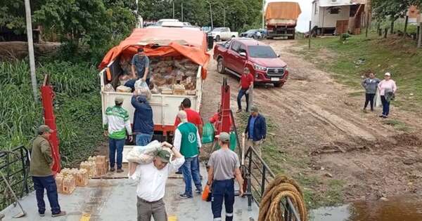 La Nación / Inundaciones en Alto Paraguay: 6 mil familias asistidas