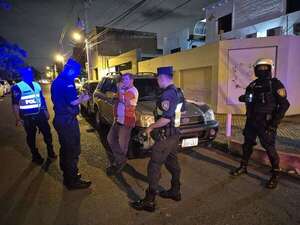 Operativo de seguridad por Copa Sudamericana dejó varios demorados y un aprehendido por droga - Policiales - ABC Color