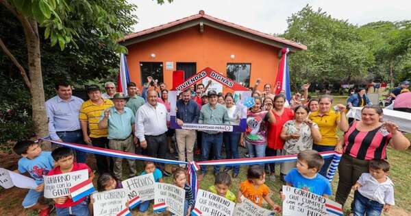 La Nación / MUVH entrega viviendas a 67 familias en San Pedro