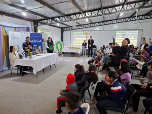 Habilitan espacio para la niñez en el barrio temporal del Bañado Tacumbú - .::Agencia IP::.