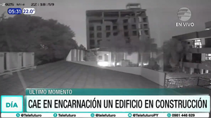 Cae edificio y dos personas quedan atrapadas bajo los escombros en Encarnación