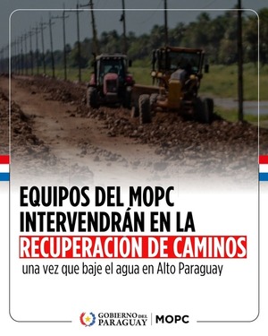 Lluvias intensas en el Chaco paraguayo agravan el aislamiento de comunidades y dificultan obras viales​