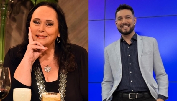 Mina Feliciangeli y un inesperado “flirteo” con Edu, panelista de “No Somos Ángeles”