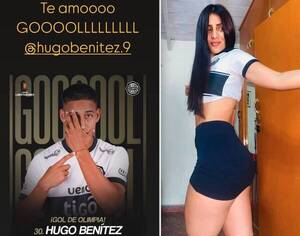 Su apoyo sirvió, pero… Festejó el golazo de su “churri” con un “te amo”, más allá que todo acabó mal