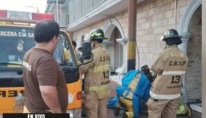 Familia se intoxicó con humo de brasero y se salvaron de milagro