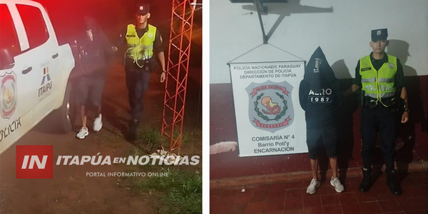 DETUVIERON A SUJETO CON ORDEN DE CAPTURA EN ENCARNACIÓN