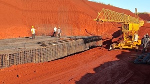 Avanza la construcción del primer trébol vial en el Corredor Metropolitano del Este - ADN Digital