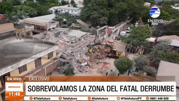 #Exclusivo - Sobrevolamos la zona del fatal derrumbe