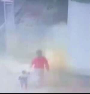 Video: ANDE se lava las manos por la explosión de un registro subterráneo - Nacionales - ABC Color