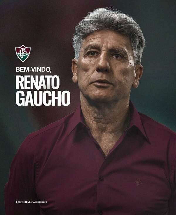 Renato Gaúcho, nuevo técnico del Fluminense de Rubén Lezcano - Fútbol Internacional - ABC Color