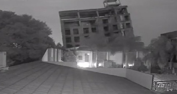 Caso derrumbe de edificio: Anuncian peritaje para determinar causa de la tragedia