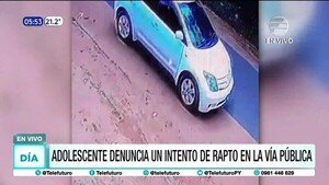 Adolescente denuncia intento de rapto en Itá