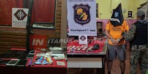 ALLANARON VIVIENDAS E INCAUTARON DROGAS EN LA CIUDAD DE BELLA VISTA 