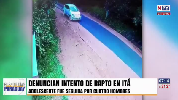 Denuncian intento de rapto en Itá: Adolescente fue seguida por 4 hombres