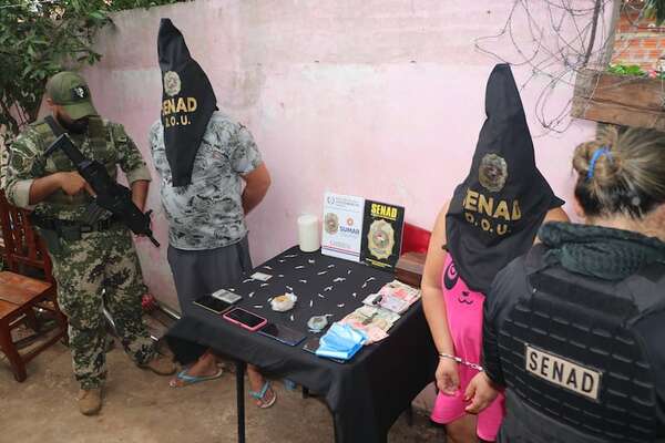 “Redada” contra el microtráfico en San Lorenzo y Fernando de la Mora - Nacionales - ABC Color