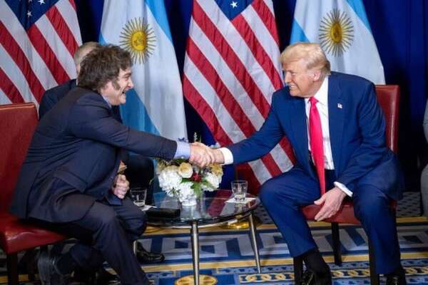 Política comercial argentina se adaptará a Estados Unidos, apunta Milei - Mundo - ABC Color