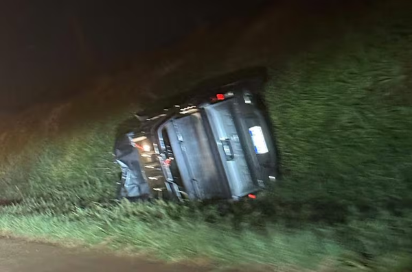 Choque frontal y vuelco deja un fallecido en Santa Rita - Noticiero Paraguay
