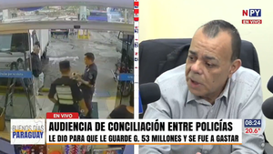 Sin conciliación entre policías: Suboficial exige la devolución de los G. 53 millones que llevó su camarada