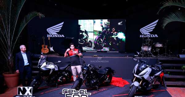 La Nación / Diesa presentó las nuevas motocicletas Rebel 500, NX500 y X-ADV 750