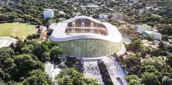 “El estadio ODD será sede del Mundial 2030, tal como lo confirmó FIFA” - Olimpia - ABC Color