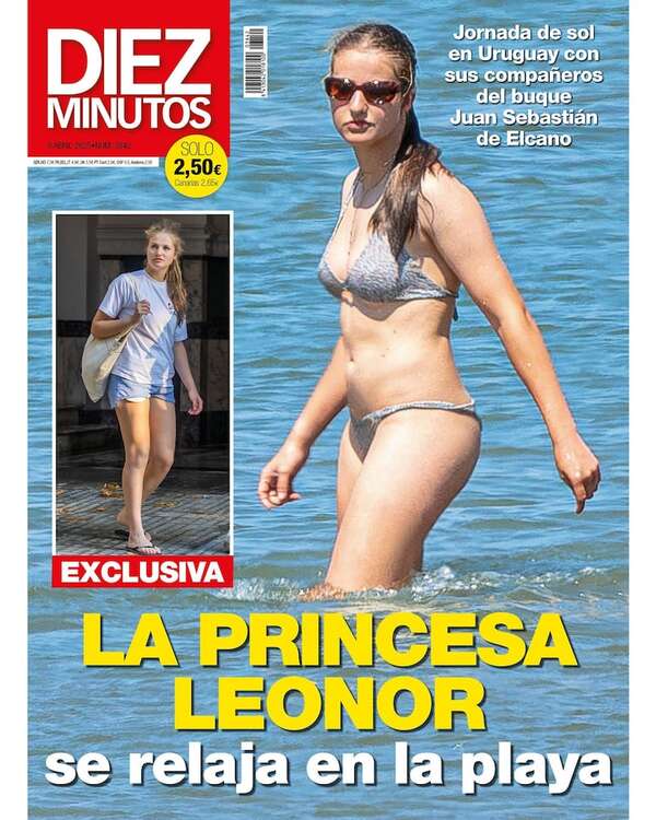 ¡La foto de la princesa Leonor en bikini causa revuelo en España! - Gente - ABC Color