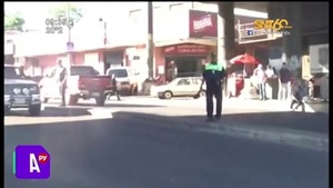 Cierre de colectora en Cuatro Mojones por obras del MOPC - SNT