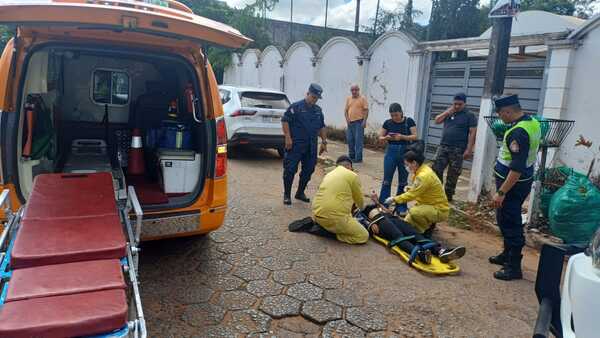 Varios accidentes fueron informados por la policía en Guairá