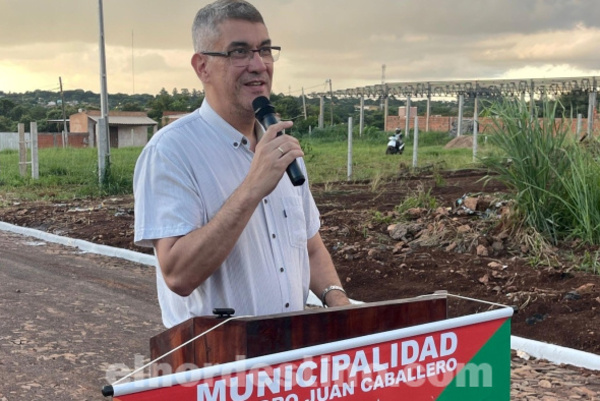 No detenga su Motor: Intendente Acevedo continúa inaugurando mejoras y nuevos tramos viales del departamento de Amambay - El Nordestino