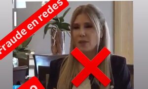 Sanie denunció que le inventaron una entrevista con “AI” para estafar a la gente