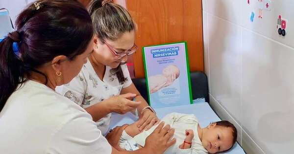 La Nación / Más de 3.200 recién nacidos y lactantes recibieron protección contra el virus sincitial