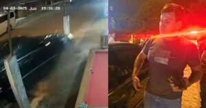 Diario HOY | Policía ebrio chocó contra un local, mostró su arma y se negó al alcotest