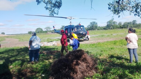 Emergencia: Asisten y evacuan a poblaciones en Alto Paraguay