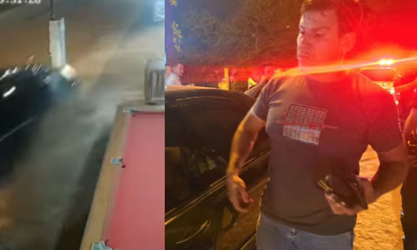 Policía ebrio choca contra un local en Luque, saca su arma y se niega al alcotest - OviedoPress