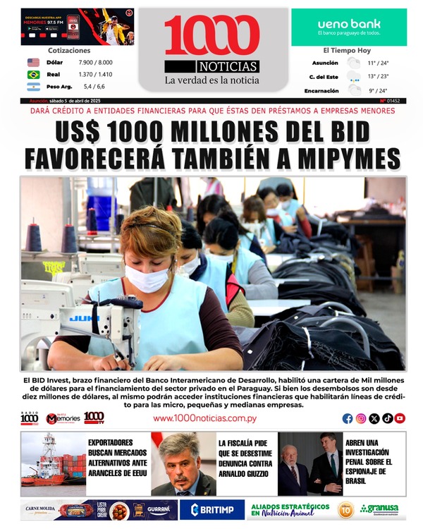 5 Abril 2025 - 1000 Noticias