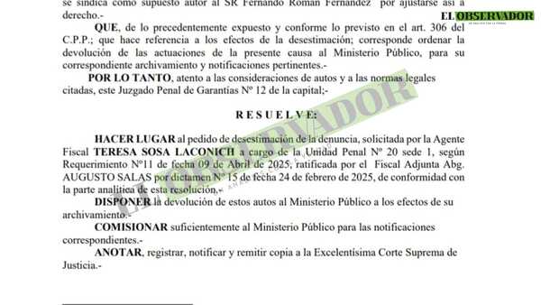 Desestiman denuncia por estafa contra representante de Mocipar Automotores