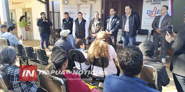 SE REALIZÓ ENTREGA A AYUDAS MÉDICAS A PACIENTES DE ITAPÚA