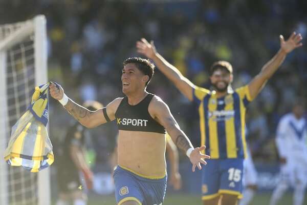 Enzo Giménez y Sández anotan y dan la victoria a Rosario Central - Fútbol Internacional - ABC Color